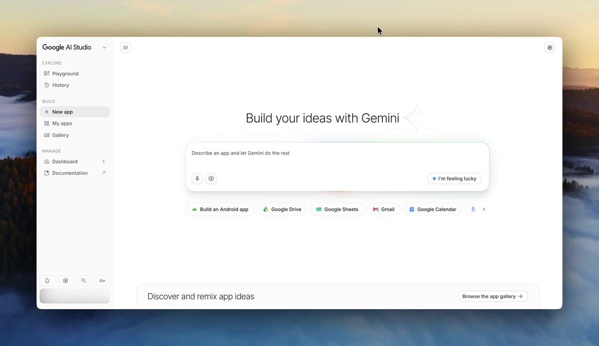 Google AI Studio 新增 GitHub 项目导入与同步功能
