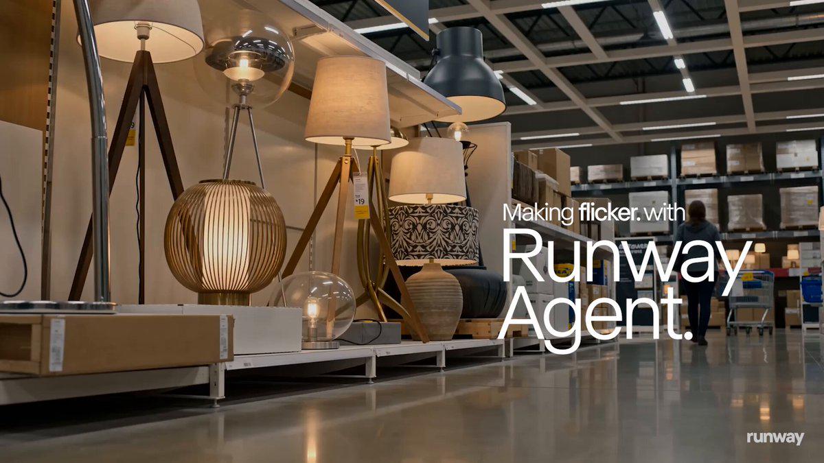 用Runway Agent制作你自己的电影短片，像Flicker那样