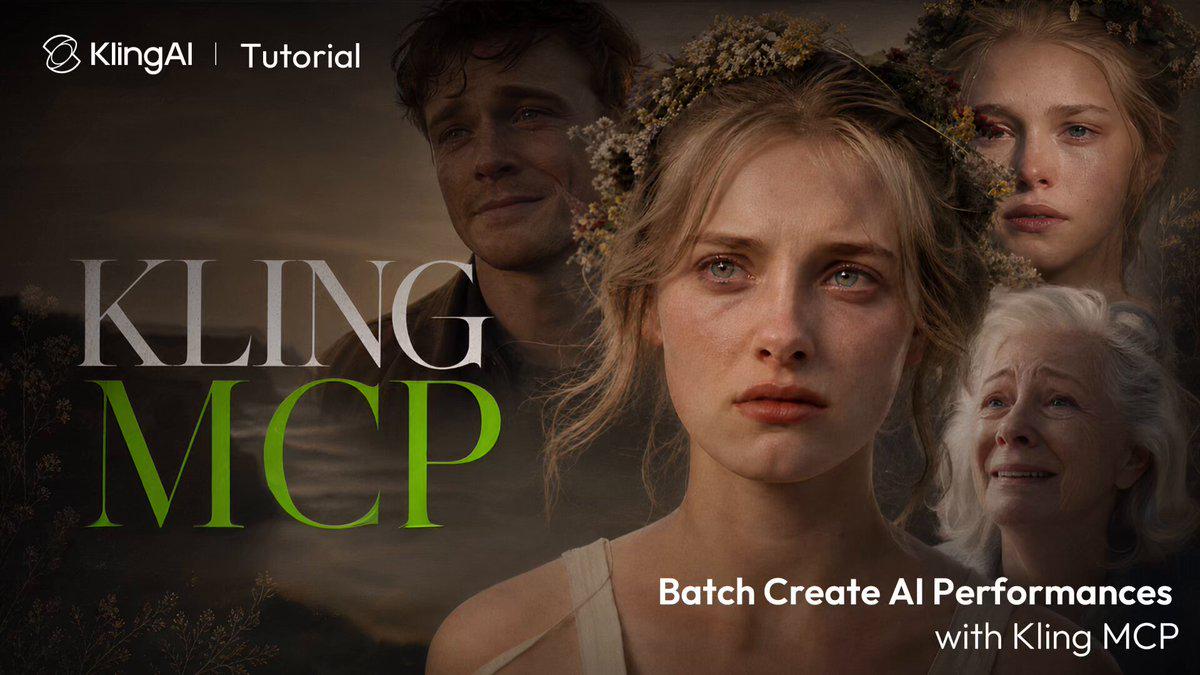 Kling MCP教程：几分钟创建电影级AI表演