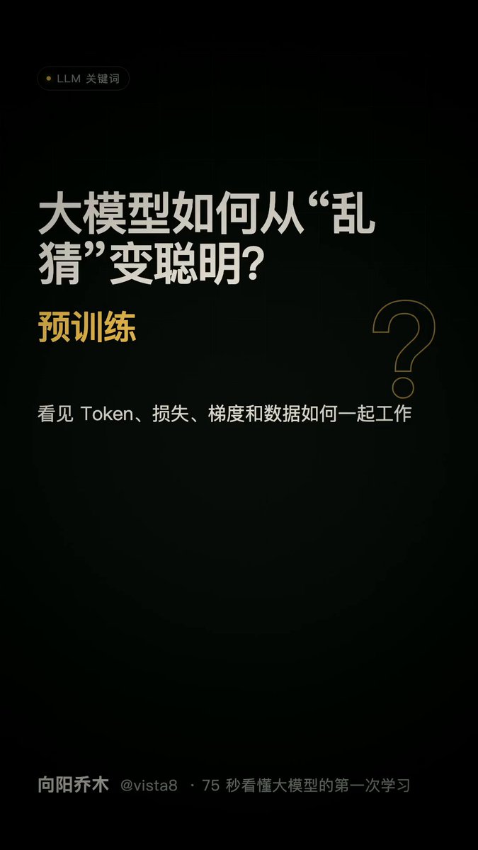 每天学习一个硬核AI关键词：预训练