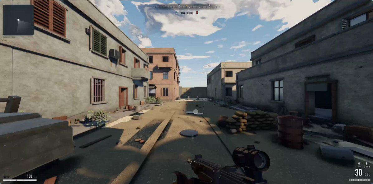 Claude Opus 5 一次提示生成 FPS Demo，游戏资产全由代码生成