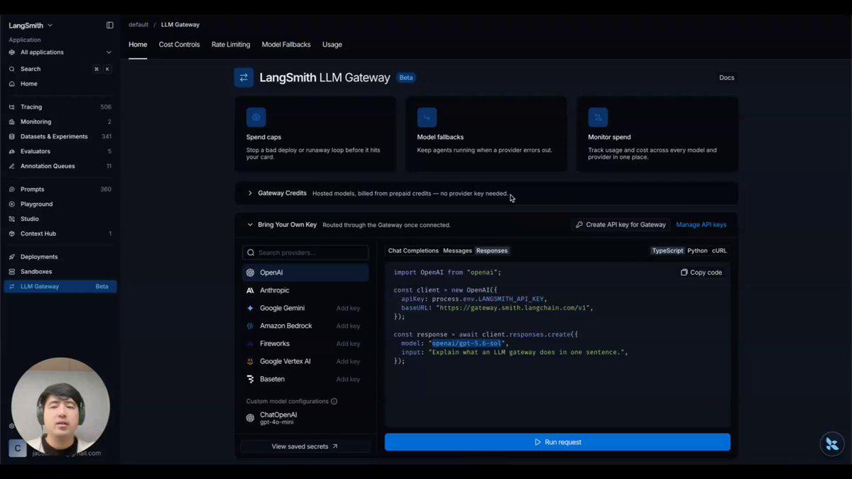 多智能体调用多模型，用LangSmith Gateway管住LLM成本