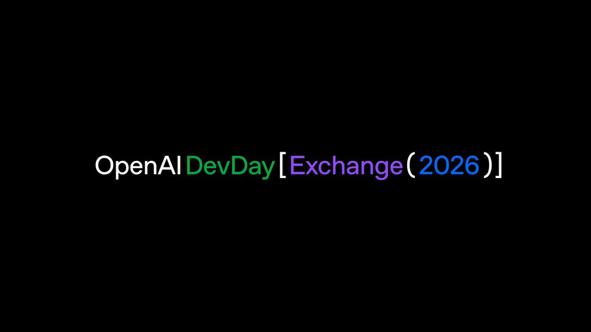 OpenAI DevDay Exchange 全球巡回启动