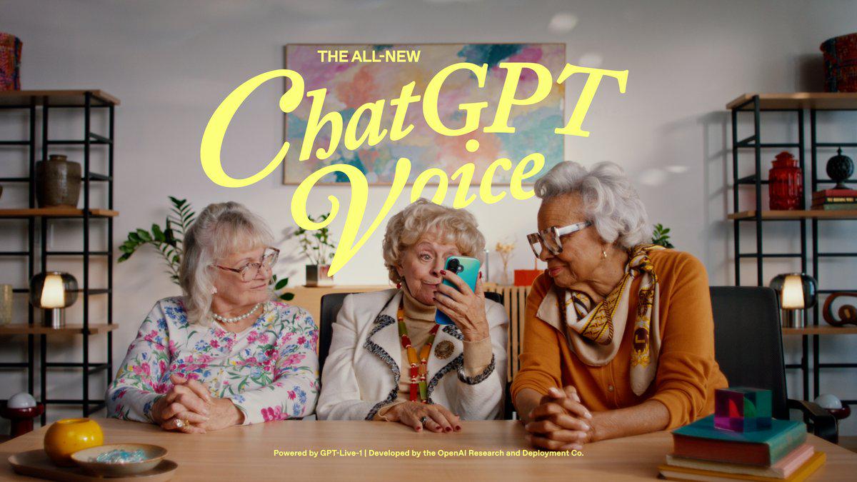 OpenAI 发布 GPT-Live 新一代语音模型，今日起在 ChatGPT 上线