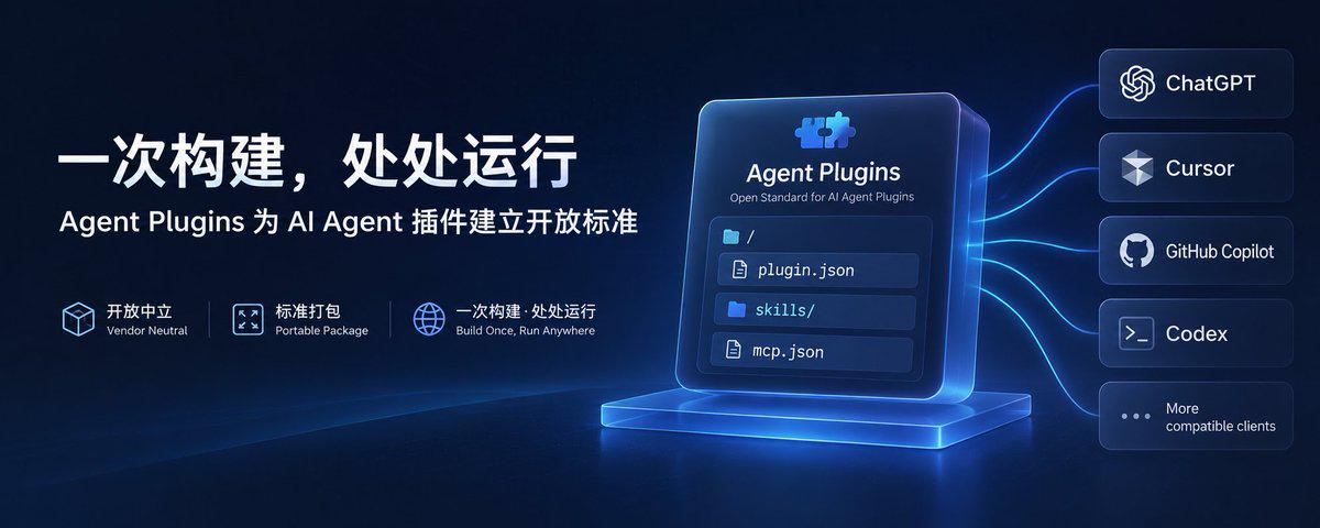 Agent Plugins开放标准：OpenAI、AWS等多厂商联合推出