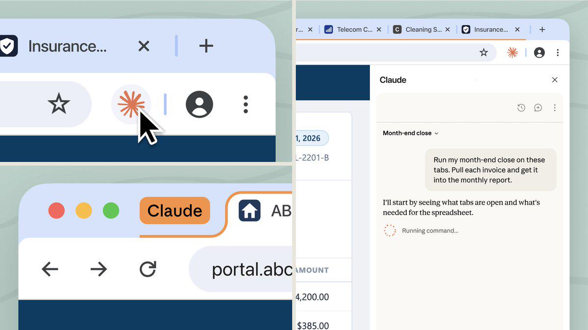 Claude 在 Chrome 中的会话现可跨桌面、网页和移动端同步