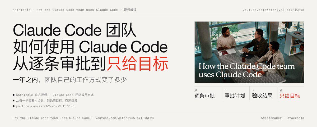 Claude Code 团队回顾一年变化