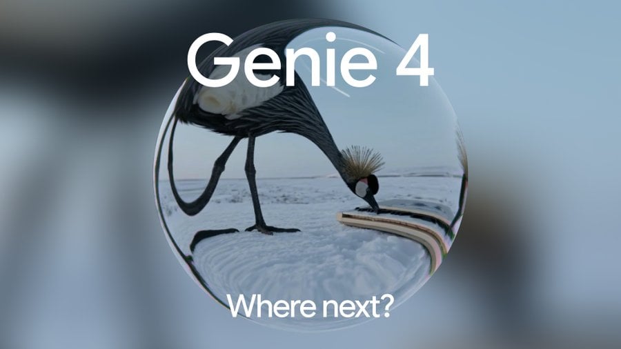 Google DeepMind 发布 Genie 4 世界模型：新增音频、实时修改与物理模拟