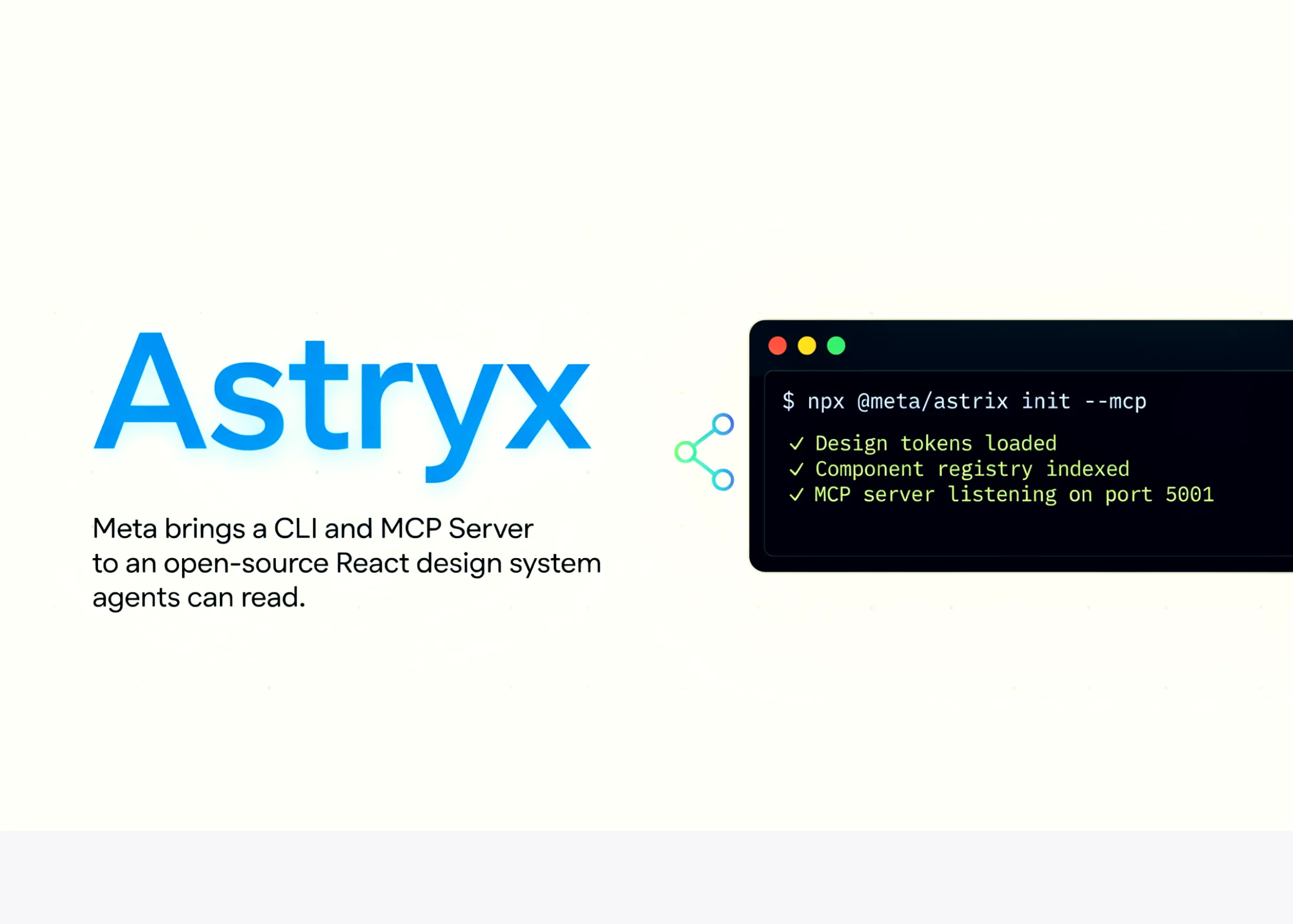 Meta发布Astryx：开源React设计系统，新增CLI和MCP服务器