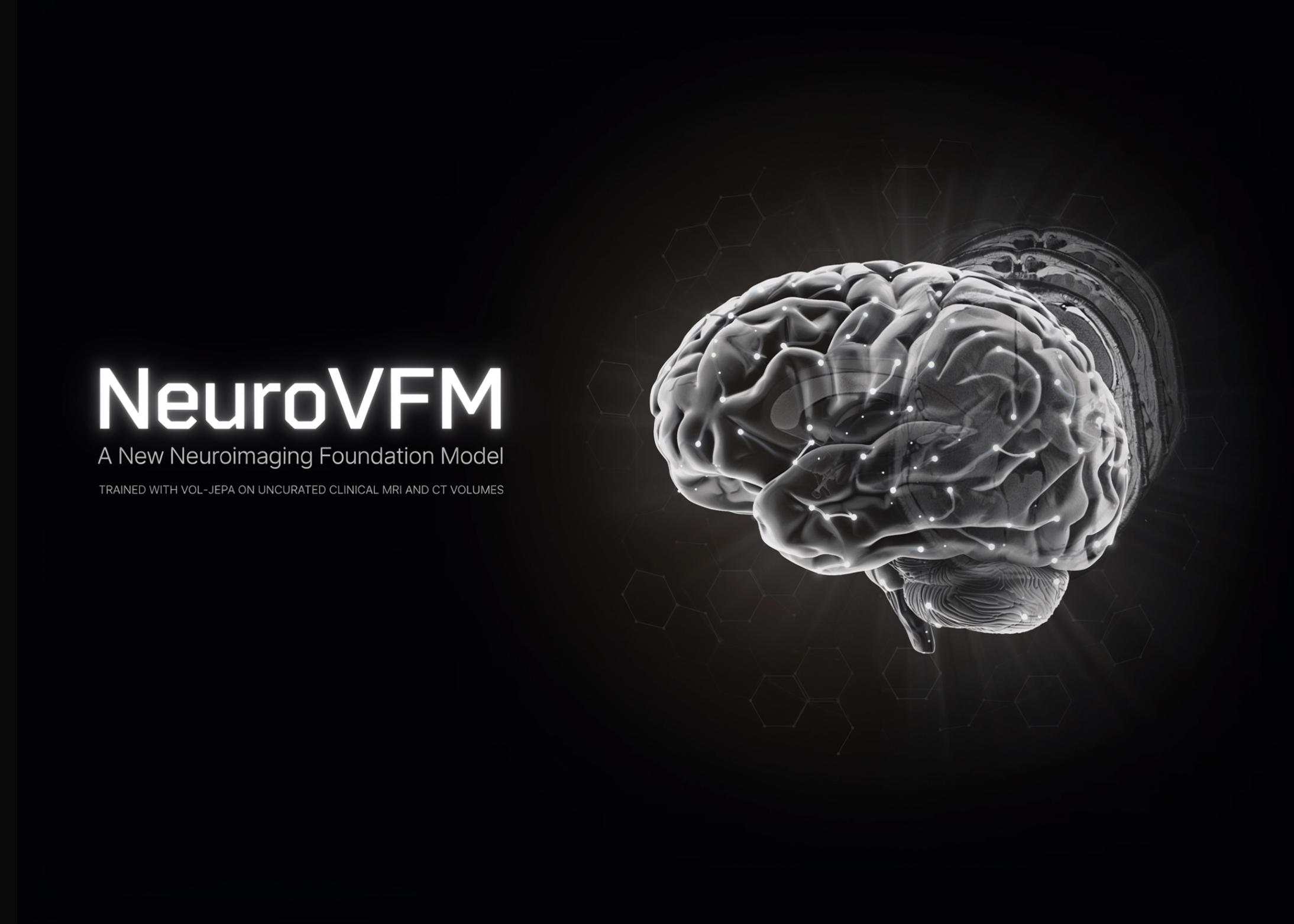 NeuroVFM：用Vol-JEPA在524万临床MRI/CT体积上训练