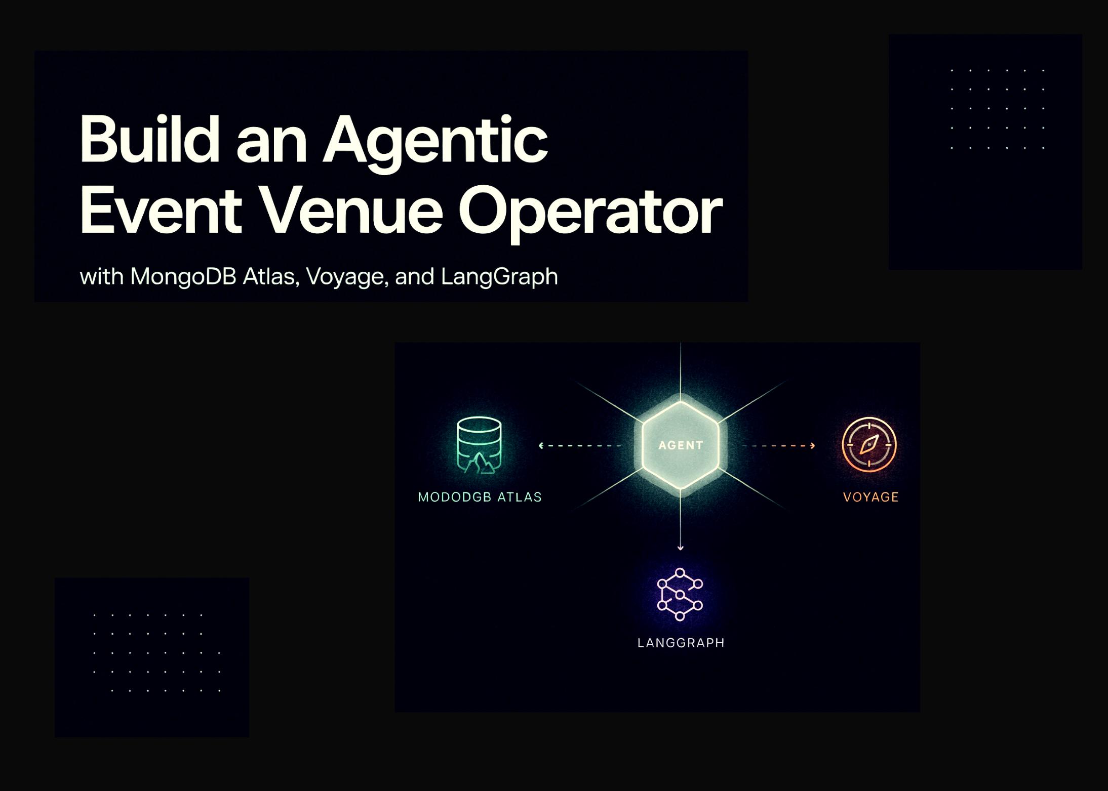 用MongoDB Atlas、Voyage和LangGraph构建智能体会议场地运营者