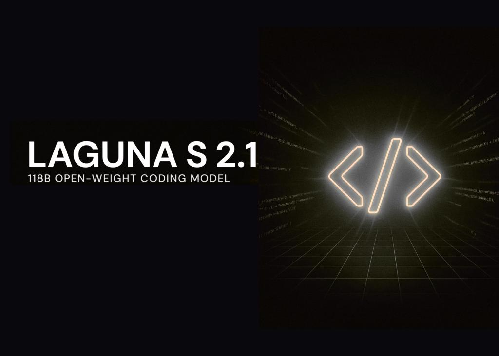 Poolside发布Laguna S 2.1，编码模型在SWE-Bench多语言领先