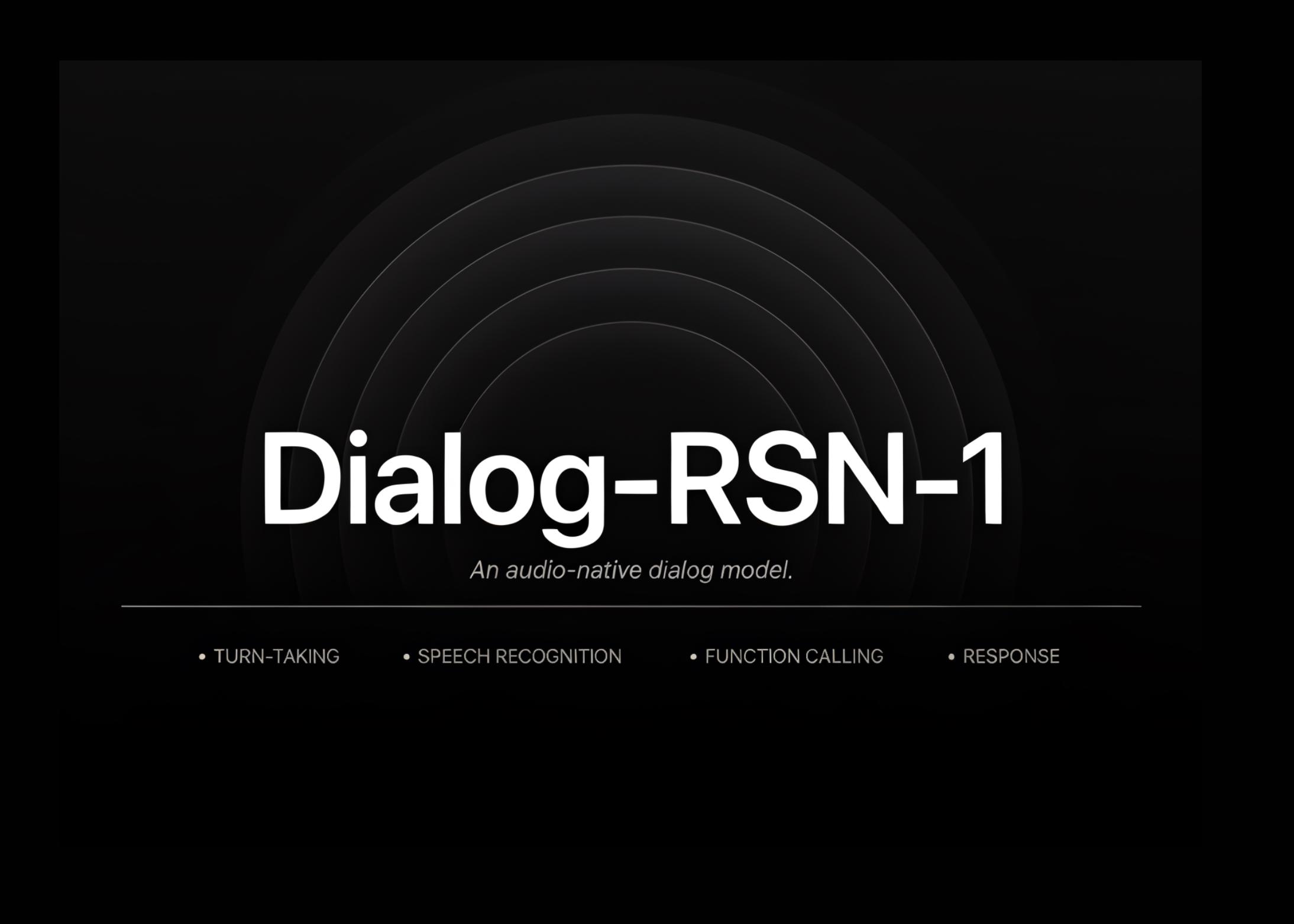 PolyAI发布Dialog-RSN-1：音频原生对话模型，融合语音识别与函数调用