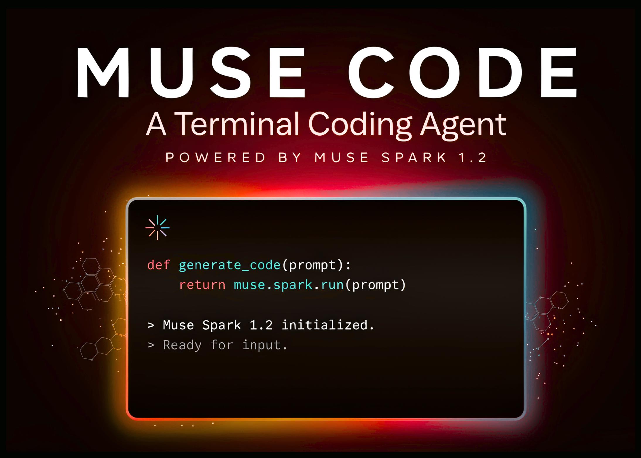 Meta发布终端编码代理Muse Code，搭载Muse Spark 1.2模型