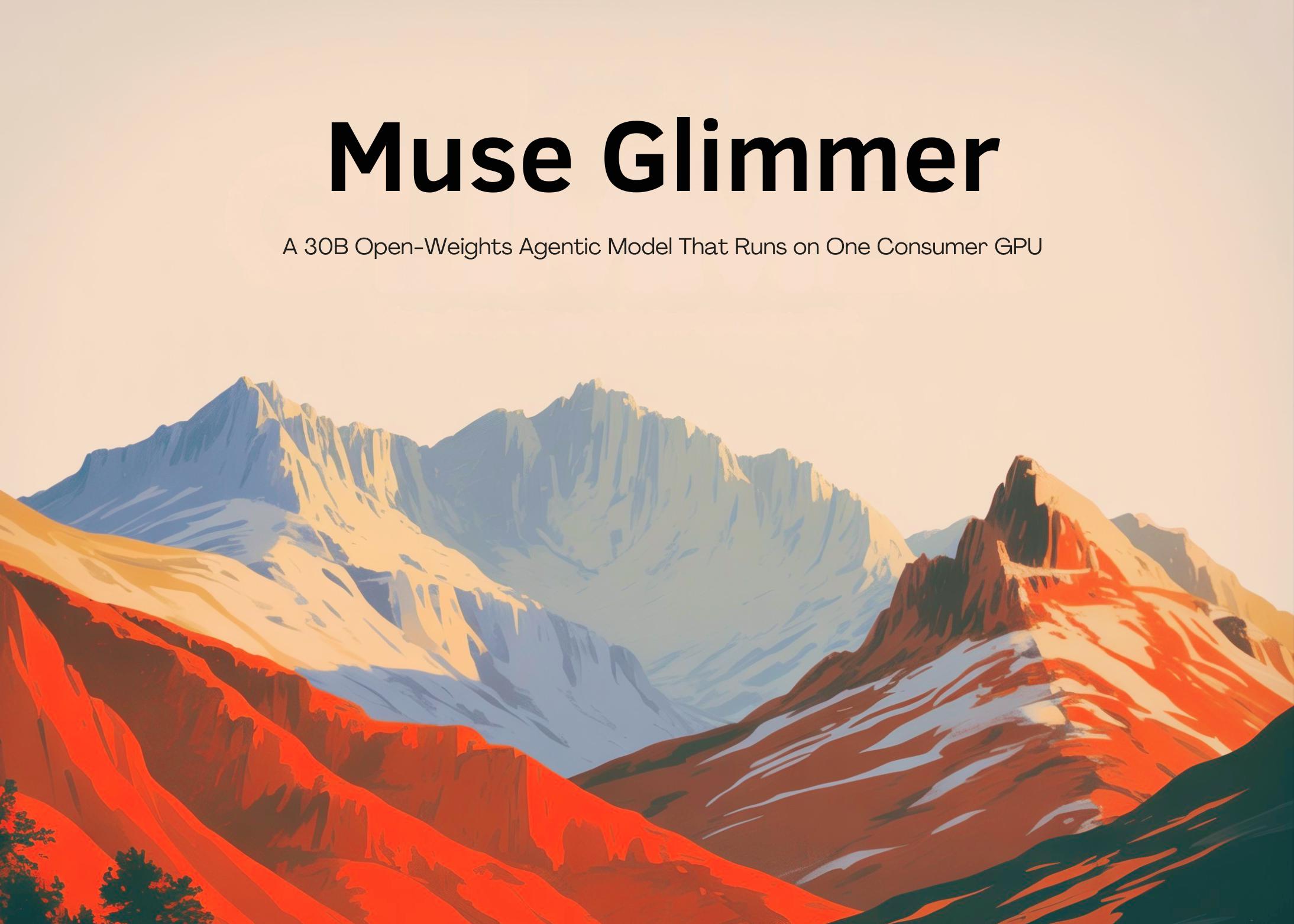Meta发布Muse Glimmer：30B开源智能体模型，单消费级GPU可运行