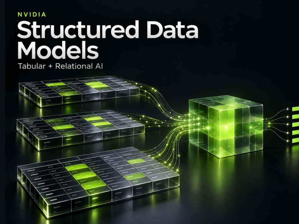 NVIDIA Structured Data Models Enable Zero-Training Tabular Predictions